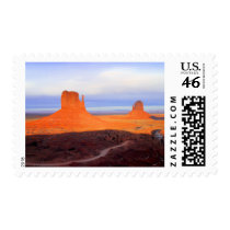 Monument Valley at sunset Stamps