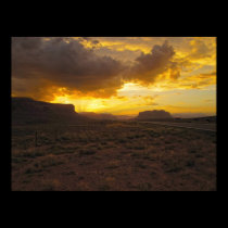 Monument Valley Sunset posters