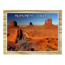 Monument Valley, Utah and Arizona Postcard