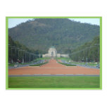 Monumento de guerra en Canberra en Ter capital aus Tarjeta Postal