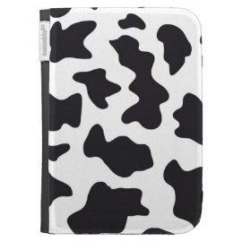 MOO Black and White Dairy Cow Pattern Print Gifts Case For Kindle