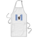 Moo Cow Blue aprons