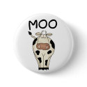 Moo Cow buttons by toddlersplace Moo Cow buttons