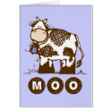 Moo Cow cards by smallhandsdesigns Moo Cow cards