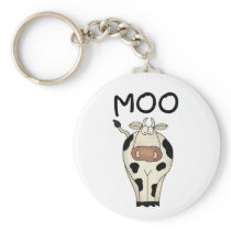 Moo Cow Keychains