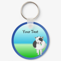 Moo-Cow Keychain