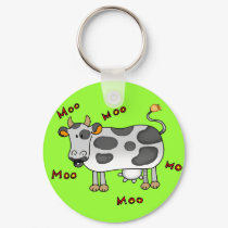 Moo Cow keychains
