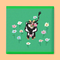 Moo cow magnets