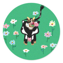 Moo Cow stickers by Annaart Moo Cow stickers