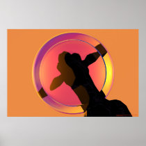 Moo Cow Zen Poster