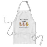 moo cows; Mooo-re Milkshake Anyone? aprons