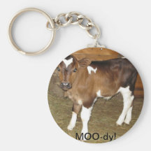 MOO-dy Key chain