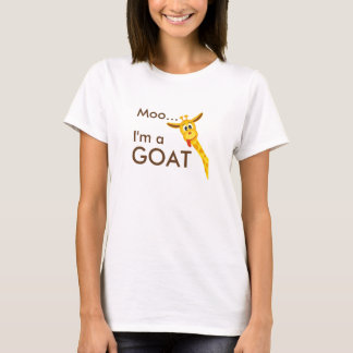 moo im a goat t shirt