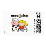 Moo Juice Tshirts and Gifts Stamp