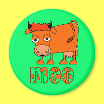 Moo Magnet magnets