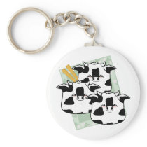 Moo Moo Dumplings Platter Key Chain