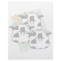 Moo Moo Dumplings Platter Personalized Letterhead