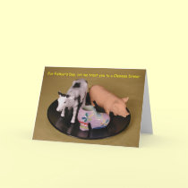 Moo Shoe Pork Father's Day cards