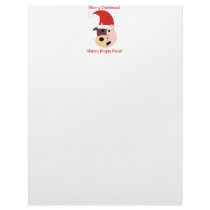 Moo-y Christmas and Happy Hoggy Days! letterhead