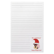 Moo-y Christmas and Happy Hoggy Days! stationery