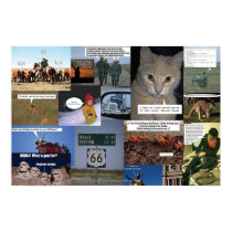 Mooax Montage 1 of 6 posters by Heretherebemonsters Mooax Montage 1 of 6 posters