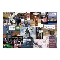 Mooax Montage 4 of 6 posters by Heretherebemonsters Mooax Montage 4 of 6 posters