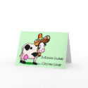 Cow Thank You Note Cards