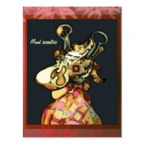 Mood eccentric postcards