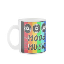 Mood Music Frosted Mug