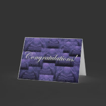 Moods in Blue - Congratulations cards
