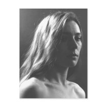 Moody Artist Postcard