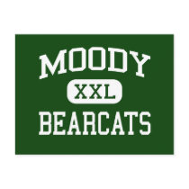 Moody - Bearcats - Moody High School - Moody Texas postcards by customteamsportswear Moody - Bearcats - Moody High School - Moody Texas postcards