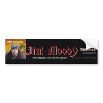 MOODY Bumper Sticker bumper stickers