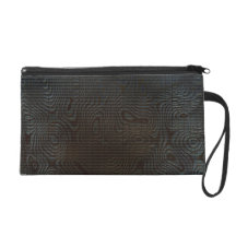 Moody Dark Abstract Pattern Wristlets