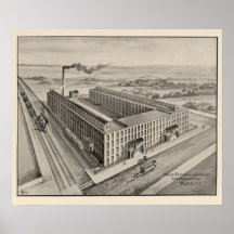 Moody Estabrook & Andersons Shoe Manufacturers Print