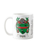 Moody Family Coat of Arms mug