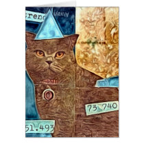 Moody Kitty cards