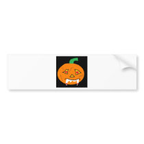 moody pumpkin bumper stickers