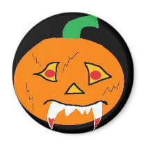 moody pumpkin magnets