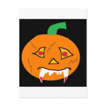 moody pumpkin postcards