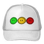 Moody Stoplight Trio Buttons Hats