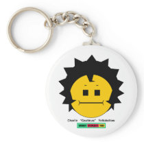 Moody Stoplight Trio Charlie Yellobellow Face w Lb keychains