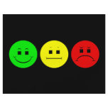 Moody Stoplight Trio Lefty Green Full Color Flyer