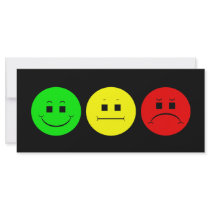 Moody Stoplight Trio Lefty Green rack cards by starryseas Moody Stoplight Trio Lefty Green rack cards