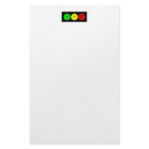 Moody Stoplight Trio Lefty Green stationery by starryseas Moody Stoplight Trio Lefty Green stationery