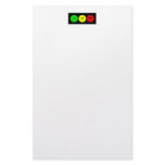 Moody Stoplight Trio Lefty Green Custom Stationery
