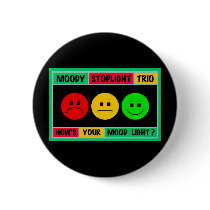 Moody Stoplight Trio Logo buttons by moodystoplight Moody Stoplight Trio Logo buttons