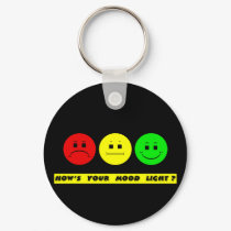 Moody Stoplight Trio Mood Light keychains