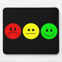 Moody Stoplight Trio mousepads