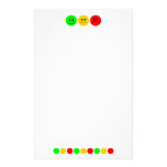 Moody Stoplight Trio Stationery Paper